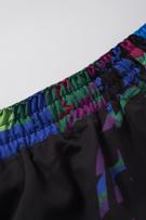 MANTO rave FIGHT SHORTS-black